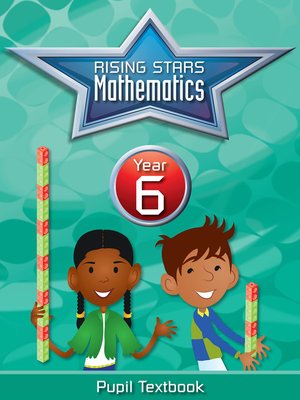 cover image of Rising Stars Mathematics Year 6 Textbook